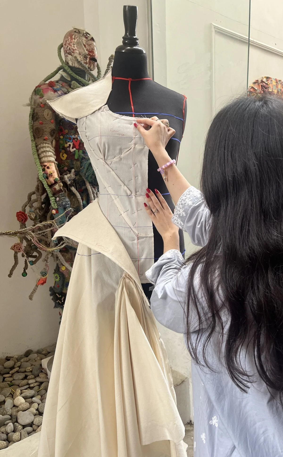 Stitching detail